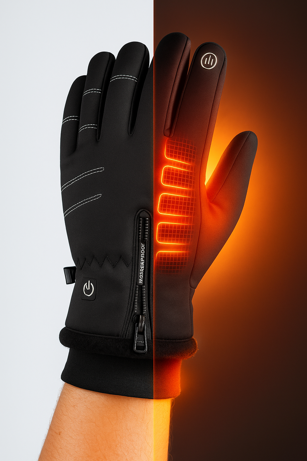 Premium Heated Touch Screen Winter Gloves