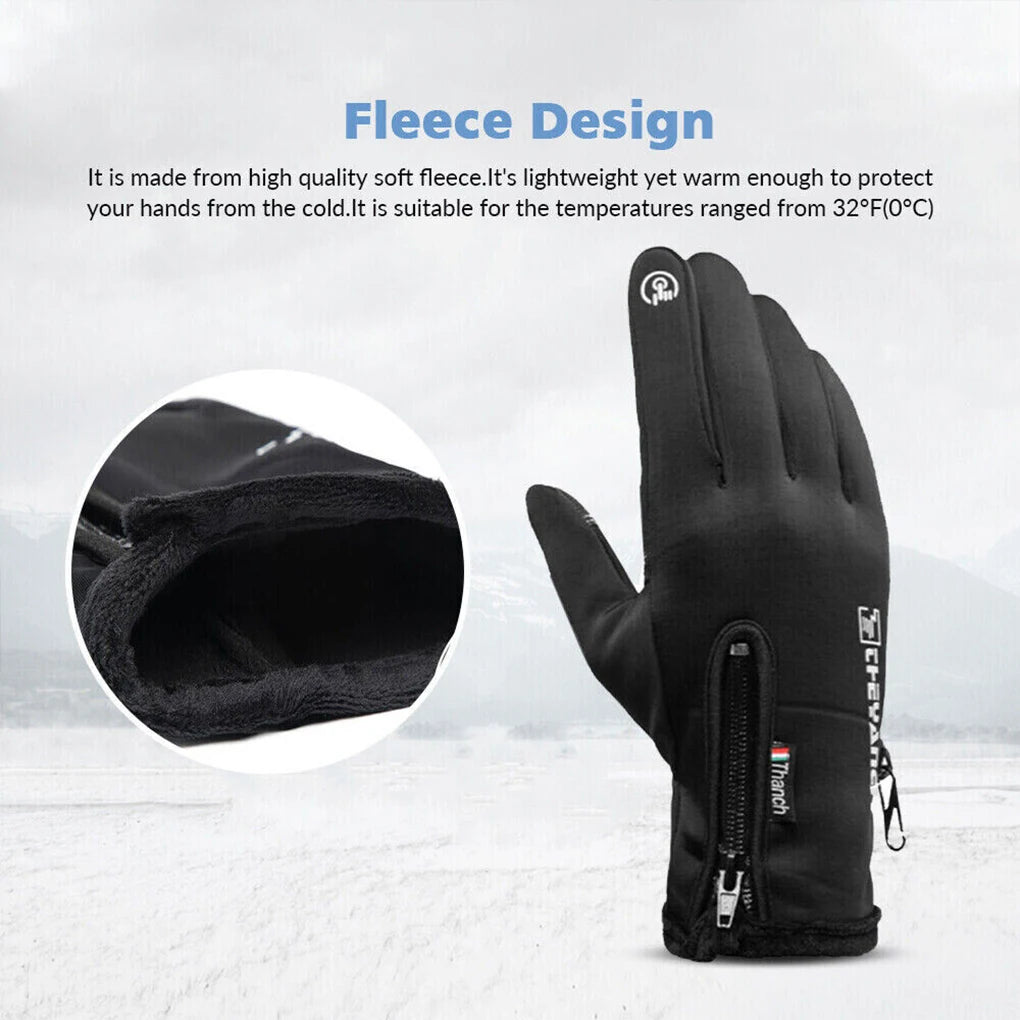 Premium Heated Touch Screen Winter Gloves